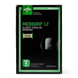 Medline MEDIGRIP Elastic Tubular Support Bandages - MEDIGRIP Elastic Tubular Support Bandage for Medium Trunks, Size K, 8-1/4" W (20.96 cm) x 11 yd. - MSC9508LF