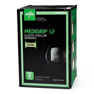 Medline MEDIGRIP Elastic Tubular Support Bandages - MEDIGRIP Elastic Tubular Support Bandage for Medium Trunks, Size K, 8-1/4" W (20.96 cm) x 11 yd. - MSC9508LF