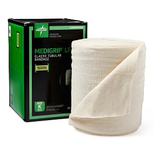 Medline MEDIGRIP Elastic Tubular Support Bandages - MEDIGRIP Elastic Tubular Support Bandage for Medium Trunks, Size K, 8-1/4" W (20.96 cm) x 11 yd. - MSC9508LF