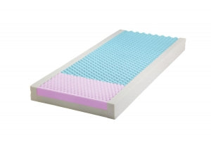 Medline Advantage Contour 2.2 Mattress - Advantage Contour Mattress with Fire Barrier, Version 2.2, 36" x 76" x6" - MSCADVC276