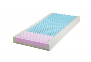 Medline Advantage Contour 2.2 Mattress - Advantage Contour Mattress with Fire Barrier, Version 2.2, 36" x 84" x6" - MSCADVC284