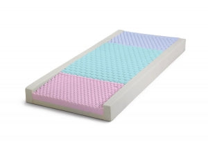 Medline Advantage Contour 3.3 Mattresses - Advanced Contour Mattress with Fire Barrier, Version 3.3, 36" x 76" x 6" - MSCADVC376