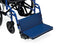 Medline Foot Extender Footrest - Wheelchair Footrest, 250 lb. Weight Capacity, 16" with 3" Block - MSCFT163