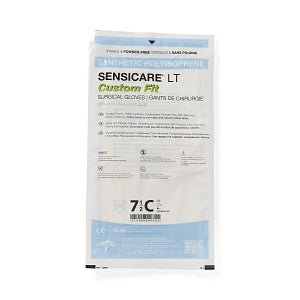 Medline SensiCare LT Custom Fit with Aloe Surgical Gloves - SensiCare LT with Aloe Custom Fit Surgical Gloves, Size 7.5 - MSG1175C