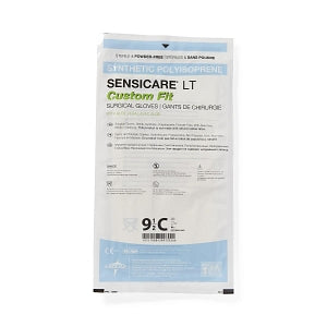 Medline SensiCare LT Custom Fit with Aloe Surgical Gloves - SensiCare LT with Aloe Custom Fit Surgical Gloves, Size 9.5 - MSG1195C