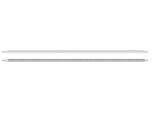 MicroAire Dual Trocar Smooth K-Wires - Trocar K-Wire, Sterile, Kirscher, 4" x 0.054" - 1600-454