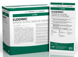 Medline Eudermic Latex Surgical Gloves - Eudermic Latex Surgical Gloves, Size 5.5 - MSG2055