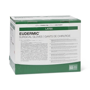 Medline Eudermic Latex Surgical Gloves - Eudermic Latex Surgical Gloves, Size 5.5 - MSG2055