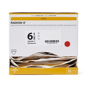 Medline Radion-X Latex Radiation Protection Gloves - Radion-X Radiation Protection Gloves, Size 6.5 - MSG2165