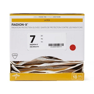 Medline Radion-X Latex Radiation Protection Gloves - Radion-X Radiation Protection Gloves, Size 7 - MSG2170