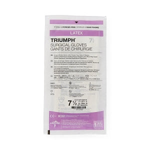 Medline Triumph Latex Surgical Gloves - Triumph Surgical Gloves, Size 7.5 - MSG2275