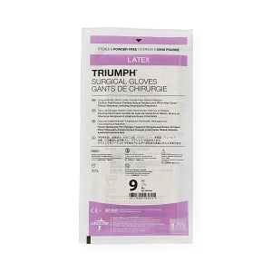 Medline Triumph Latex Surgical Gloves - Triumph Surgical Gloves, Size 9 - MSG2290