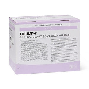 Medline Triumph Latex Surgical Gloves - Triumph Surgical Gloves, Size 9 - MSG2290