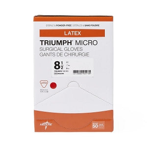 Medline Triumph Micro Latex Surgical Gloves - Triumph Micro Latex Surgical Gloves, Size 8.5 - MSG2385