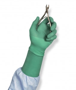 Medline Triumph Green Latex with Aloe Surgical Gloves - Triumph Green Surgical Gloves, Size 7 - MSG2570