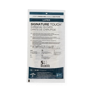 Medline Signature Touch Latex Surgical Gloves - Signature Touch Surgical Gloves, Size 5.5 - MSG8955