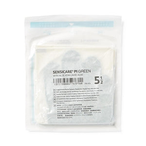 Medline SensiCare PI Green Surgical Gloves - SensiCare PI Green Powder-Free Surgical Gloves, Size 5.5 - MSG9255