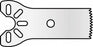 Microaire Surgical Oscillating Blades - BLADE, OSCILLATING, 9MMX18.5MMX0.4MM - SP-105