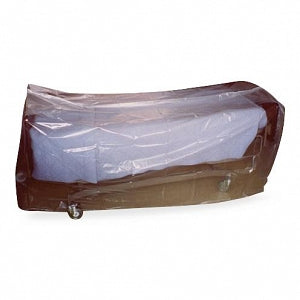 MES Hospital Bed Covers - Clear Hospital Bed Covers, 40/Roll - 0167