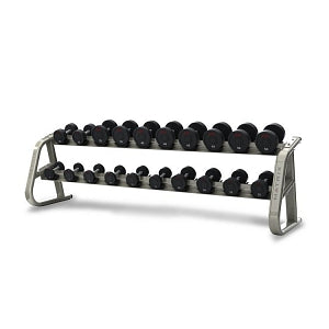 Johnson Health Tech Aura 10-Pair Dumbbell Racks - Matrix Aura Dumbbell Rack, 10 Pairs - G3-FW91