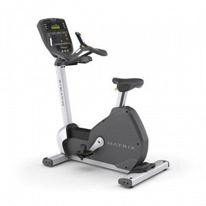 Johnson Health Tech Matrix U3xe Upright Cycle - Matrix U3xe Upright Cycle Bike with Embedded 10" LCD Touchscreen, FitTouch Technology - U3XE-06