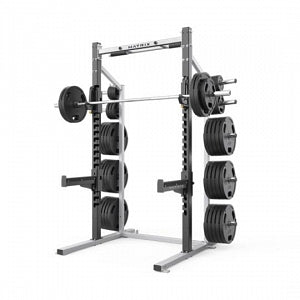 Johnson Health Tech Matrix Varsity Half Rack - Matrix Varsity Half Rack, 7 ft. - VY-D690-7