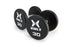 Johnson Health Tech XULT Urethane Round Dumbbells - XULT Urethane Round Dumbbell Set, Black Plus, 100 lb. - XT-55-100URE-RND-P