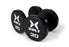 Johnson Health Tech XULT Urethane Multi-Sided Dumbbells - XULT Urethane Multi-Sided Dumbbell Set, Black Plus, 100 lb. - XT-55-100URE-MTI-P