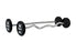 Johnson Health Tech XULT Urethane EZ-Curl Barbells - XULT Urethane EZ-Curl Barbell, Black, 20-110 lb. - XT-20-110URE-BBEZ