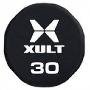 Johnson Health Tech XULT Urethane Multi-Sided Barbells - XULT Urethane Multi-Sided Barbell, Straight, Black Plus, 20 lb. - XT-020URE-BBSTM-P