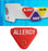 PDC Healthcare In-A-Snap Alert Clasps - In-A-Snap Allergy Alert Wristband Clasp, Preprinted "Allergy," Red - RWCAAL5-UCSD