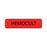 Label Paper Permanent Hemocult 1" Core 1 1/4" X 5/16" Fl. Red 760 Per Roll