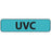 Label Paper Removable Uvc 1" Core 1 1/4" X 5/16" Blue 760 Per Roll