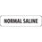 Label Paper Removable Normal Saline 1" Core 1 1/4" X 5/16" White 760 Per Roll