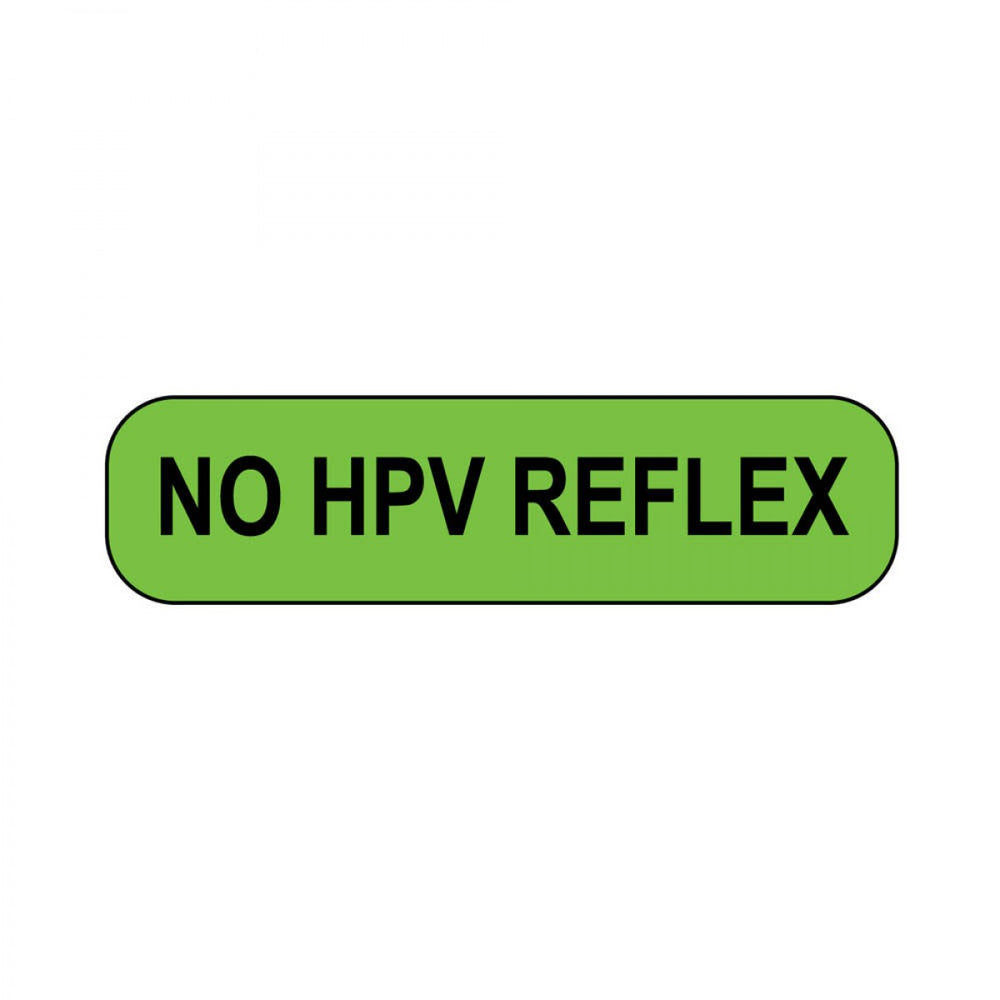 Label Paper Removable No Hpv Reflex 1" Core 1 7/16" X 3/8" Fl. Green 666 Per Roll