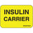 Label Paper Permanent Insulin Carrier 1" Core 1 7/16" X 1 Yellow 666 Per Roll