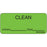 Label Paper Removable Clean Initials Date 1" Core 2 1/4" X 1 Fl. Green 420 Per Roll