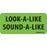 Label Paper Removable Look-A-Like 1" Core 2 1/4" X 1 Fl. Green 420 Per Roll