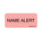 Label Paper Permanent Name Alert 1" Core 2 1/4" X 1 Fl. Red 420 Per Roll