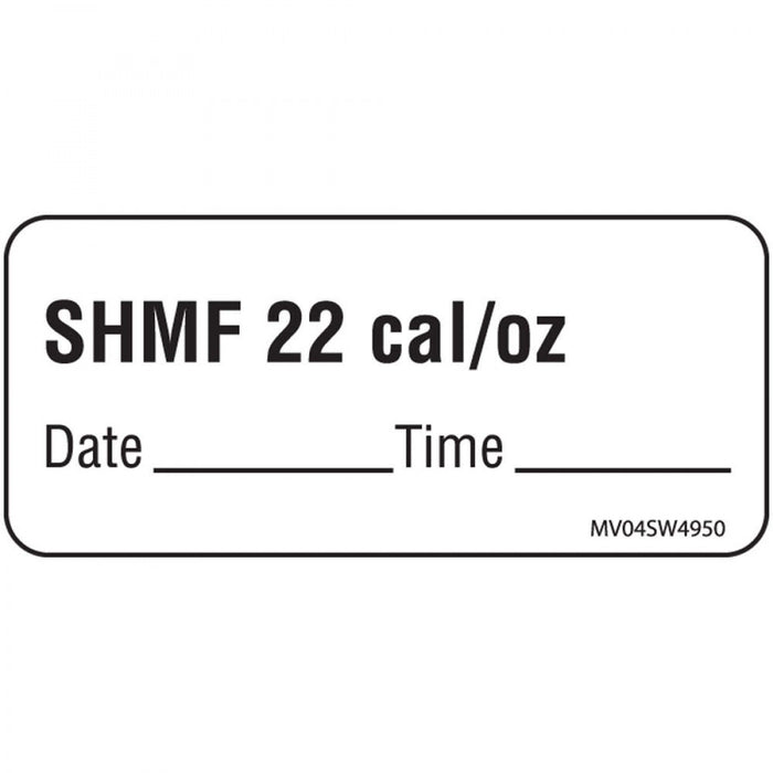 Label Paper Removable Shmf 22 Cal/Oz 1" Core 2 1/4" X 1 White 420 Per Roll