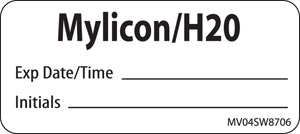 Label Paper Removable Mylicon/H20 Exp 1" Core 2 1/4" X 1 White 420 Per Roll