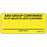 Label Paper Permanent Abo Group Confirmed 1" Core 2 1/4" X 1 Yellow 420 Per Roll