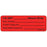 Label Paper Permanent I.V. Set- Hours Only 1" Core 2 15/16" X 1 Fl. Red 333 Per Roll