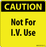 Label Paper Permanent Caution Not For 1" Core 2 15/16" X 1 1/2" Yellow 333 Per Roll