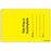 Label Paper Removable This Tray Is 1" Core 4" X 2 5/8" Yellow 375 Per Roll