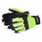 Superior Glove Works Ltd Clutch Gear Hi-Viz Puncture-Resistant Mechanics Gloves - Clutch Gear Mechanics Hi-Viz Cut Level A5 Full Punkban Coverage Industrial Gloves, Size XXL - 145563