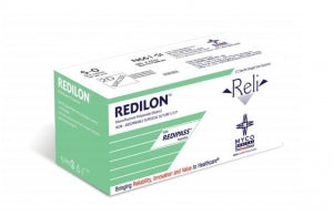 Myco Medical Reli Redilon Sutures - Reli Redilon 10" Black Nylon Suture, 5-0, with MC-2 Needle - N6681-SI