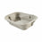 Vernacare Single-Use Biodegradable Wash Basins - Disposable Biodegradable Wash Basin, 4L - V25-029N