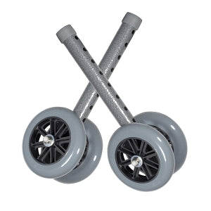 Drive / DeVilbiss Healthcare 5" Bariatric Walker Wheels - Walker Wheels, Bariatric, 5" - 10118SV