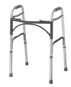 Drive / DeVilbiss Healthcare Junior Deluxe Folding Walkers - Deluxe Folding 2-Button Walkers, Junior - 10201-4